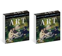 Art Page-A-Day® Gallery Calendar 2025: The Next Best Thing to Exploring Your Favourite Museum (Pack of 2)