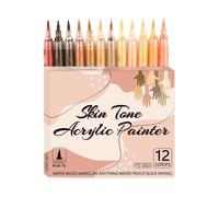 Art Paint Styluse Pack - Medium Tip Canvas Writer, Fabric Glass Writers Cosplay Sketches Tools Pigment Ink Styluse | Creative Surfaces Writers Medium Tip Art Instruments For Designed Expressive Painti