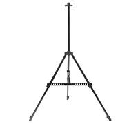 Art Painting Display Easel Stand - Portable Metal Tripod Artist Easel with Bag, Adjustable Height from 20 to 63, for Table-Top,Floor Paint, Drawing, and Displaying, Black