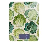Art Painting Green Vegetable Cabbage Portable Portable Food Scale 11lb/0.18oz, 5kg/5g Kitchen Essential Scale with 4 Unit for Baking Weight Loss Roasting (Batteries not Included)