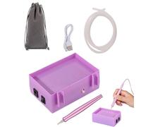 Art Painting Pen, GEM Paint Pen - Gem Art Vacuum Drill Pen with Storage Tray | Electric Suction, Craft Accessories for Embroidery, Drawing, Pass Crafts