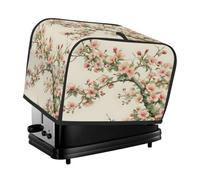Art Painting Pink Cherry Flowers Toaster Cover 2 Slice Toaster Cover, Dust Cover Kitchen Small Appliance Cover