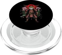 Art Panda Samurai Japanese Warrior Anime Ukiyo-E Manga PopSockets PopGrip for MagSafe