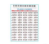 Art Paper Keyboard Chord Diagram Poster 410x570mm Clear Print(A)