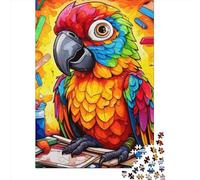 Art Parrot Animal Puzzles for Adults 1000 Pieces Puzzles for Adults & Teenager Age 12 Years Up Christmas Eve Gifts 1000pcs (75x50cm)