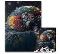 Art Parrot JigsawPuzzle 1000 Pieces for Adults cardboard Jigsaw Puzzles for Teenagers, Couples, And Friends for Birthdays, Christmas 26X38CM/10.23x14.96inch