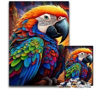 Art Parrot JigsawPuzzle 1000 Pieces for Adults Puzzles for Adults DIY Home Decor Gift, Brain Teaser Game 26X38CM/10.23x14.96inch