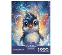 Art Penguin Jigsaw Puzzles Adults Fun 1000 Piece Animal Toy Intellectual Game Stress Relief Home Decoration Education Game Relaxation And Intelligence 70x50cm/1000pcs