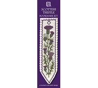 Art Pewter Scottish Thistle Bookmark Cross Stitch Kit