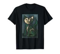 Art Picasso Cat T-Shirt