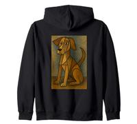 Art - Picasso Dog Zip Hoodie