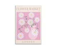 Art Plant Poster Minimalist Posters for Bedroom S No.1 Flowers at London Flower Market Marvel Poster Decorative Painting Canvas Wall Posters for Bedroom Decor And Art Picture Print Modern Family 20x30