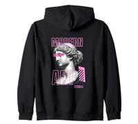 Art Pop Culture - Modern Art Goddess Aphrodite Zip Hoodie