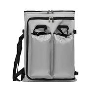 Art Portfolio Carry Bag 4K Oxford Artist Backpack Adjustable Shoulder Bag Tote Artist Portfolios Case Water-Resistant Drawing Board Bag for Art Supplies Storage Transport Traveling, 26 x 18 Inch