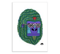 Art-Poster - Herbert The Hypno ape - Mulga - 50 x 70 cm