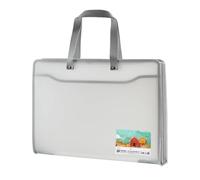 Art Poster Tote Bag, Poster Storage Bag - Bulletin Boards Art Storage | Drawing Block Supplies, Carrying Storage Briefcase, Rob Poster Container, white transparent, Se référer au descriptif, Refer to