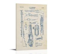 Art Posters of The M1 Garand Sniper Rifle during World War II Poster Vintage Art, Wall Canvas, Decoration Aesthetic, Living Room, Kids Room Dormitory, Cafe, Bathroom, Suitable for Bedroom, Gym, Cool C