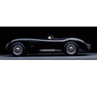 ART-PRINT-on-matte-paper-220gr- 1951 Jaguar C-Type Heiny Don - Transportation horizontal Image 1951 Jaguar C-Type Fine art Print 20_X_59_in