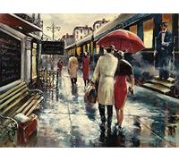 ART-PRINT-on-matte-paper-220gr- Metropolitan Station Heighton Brent - Figurative horizontal Image Romatic Train station Fine art Print 24_X_32_in