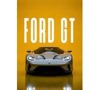 Art Print Sports Car Poster for Garage Man Cave Living Room Office Decoration for Car Fans Exclusive Wall Pictures Ford GT 60 x 80 cm