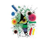 Art print - The Singing Fish by Joan Miro - image size 40 cm W x 50 cm