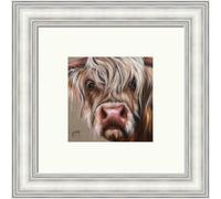 Art Prints Gallery | Douglas by Georgina McMaster | Frame Choices, Pictures, Wall Decor Silver - 33cm x 33cm