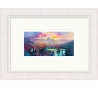 Art Prints Gallery | Fairy Pools, Skye by Scott Naismith | Frame Choices, Pictures, Wall Decor White Washed Wood - 41cm x 29cm
