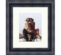 Art Prints Gallery | Lazy Hazy Days By Jack Vettriano | Frame Choices, Pictures, Wall Decor Black - 33cm x 39cm