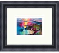 Art Prints Gallery | Point of Sleat, Skye by Scott Naismith | Frame Choices, Pictures, Wall Decor Black - 35cm x 30cm