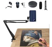 Art Projector for Drawing and Tracing, Remote Control and Adjustable Stand, DIY Sketching and Painting Tool