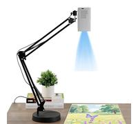 Art Projector for Tracing and Drawing with Folding Stand, Manual/Remote Control, Edge Deformity Correction, Ideal for Art Projects