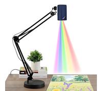Art Projector for Tracing and Painting, 1920×1080 High Resolution, Multi-Mode Connectivity, 360° Full Rotation, Compatible with A4/A3 for Art Supplies