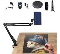 Art Projector for Tracing, Drawing & Painting, Smart Sketch Projector with Remote & Stand, Adjustable Size & Angle, Desktop Wall Projection
