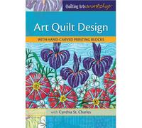 Art Quilt Design With Hand Carved Printing Blocks