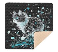 Art Ragdoll Cat Large Sturdy Baby Gym & Activity Mat for Floor Lightweight Activity Entertainment Mat for Babies Infants Toddlers, 50'' x 50''