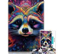 Art Red Panda Puzzles for Teenagers Teens 1000pc Puzzle,Fun Games Every Piece Is Unique - Challenging Family Fun Game (50x75cm)