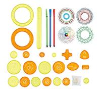 Art Ruler | Gear Geometric Ruler Templates Toy - Children's Art Craft Drawing Ruler Toy