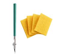 Art Ruling Pen Set, Masking Fluid Pen with 4 Pieces Glue Residue Eraser for Applying Masking Fluid Work