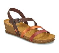 Art Sandals I LIVE in Brown 6