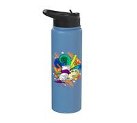 Art School Student Teacher Artist Painter Illustrator Stainless Steel Insulated Water Bottle