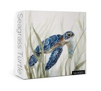 Art Sea Turtle Seagrass Puzzles for Adults 1000 Pieces Nature, Impossible Aesthetic Jigsaw Puzzles, Hard Difficult Challenging Puzzle