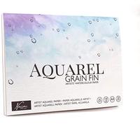 Art Sensations Watercolour Paper DIN A4 for Artists, 20 Pages, Thickness: 300 g/m², Watercolour Paper for Painting with Watercolour Paints and Mixing Techniques, Quality Paper for Perfect Colours