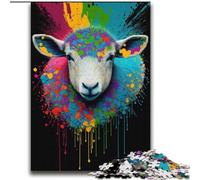 Art Sheep Adult Jigsaws 2000 Piece, Help The Brain Exercise Addictive Toys to Cultivate Patience Perfect Decoration (70x100cm)