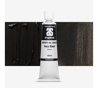 Art Spectrum : Artists' Oil Paint : 40ml : Ivory Black