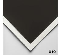 Art Spectrum : Colourfix Smooth : Pastel Paper : 50x70cm : Deep Black: Pack of 10