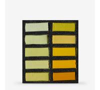 Art Spectrum : Extra Soft Square Pastel : Set Of 10 : Yellows