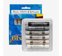 Art Spectrum : Soft Pastel : Set of 6 : Black, White & Between