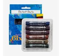 Art Spectrum : Soft Pastel : Set of 6 : Darkest Darks