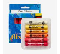 Art Spectrum : Soft Pastel : Set of 6 : Fiery Warms