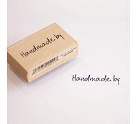 Art Stamps 6014B Scribbled Handmade By Stamp, Black, Medium